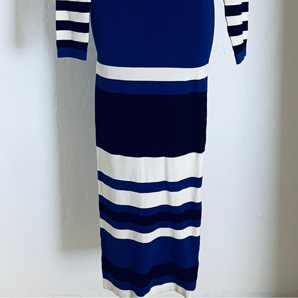 NWT Vintage Y2K TORN by RONNY KOBO Striped Knit Crop Top and Hi Rise SKIRT SET - Picture 6 of 16